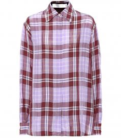 Plaid shirt at Mytheresa